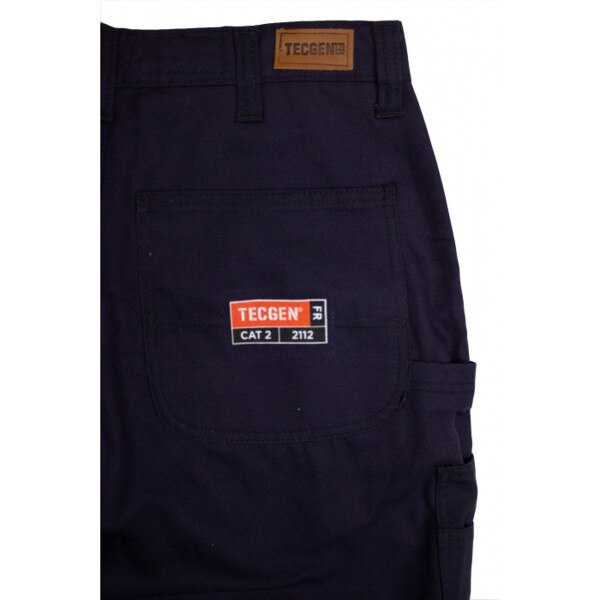TECGEN FR Summer Weight Dungarees in Navy